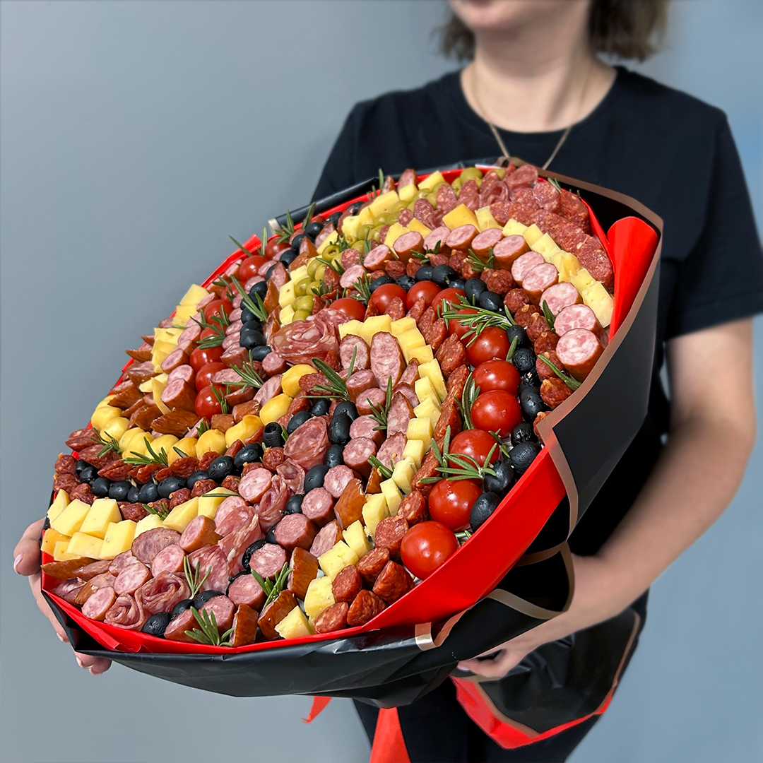 Съедобный букет "Волна" MAXI