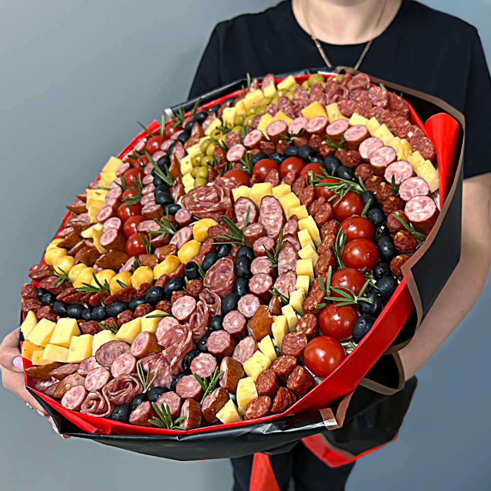 Съедобный букет "Волна" MAXI